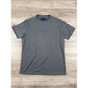 Fairlane Phillip Double Faced Pique Ribbed Crew‎ Grey Medium Stitch Fix NWT